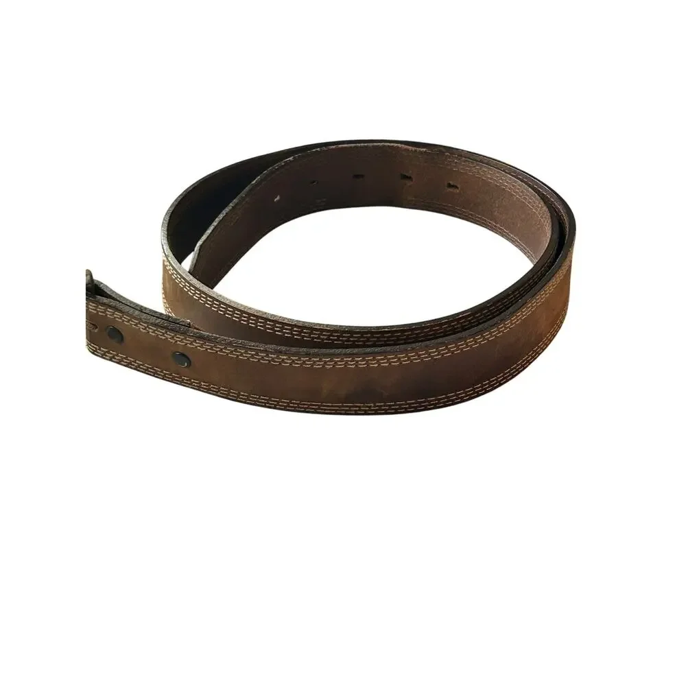 Cathartt Men’s brown leather belt durable workwear